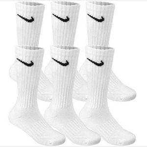 6~PAIR NIKE Mens Performance Crew Socks 8~12